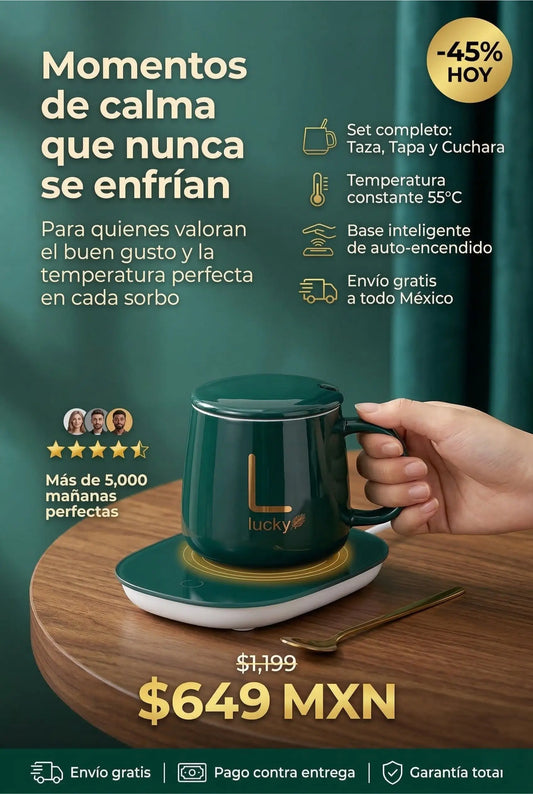 TAZASMART - TAZA CON BASE CALENTADORA
