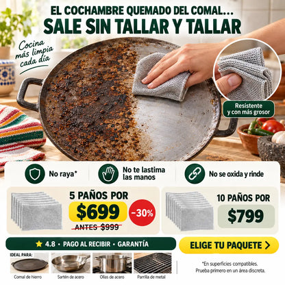 Paños de alambre 5pcs