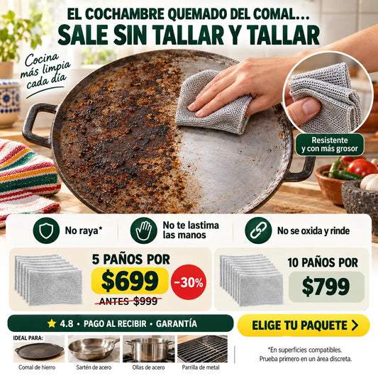 Paños de alambre 5pcs
