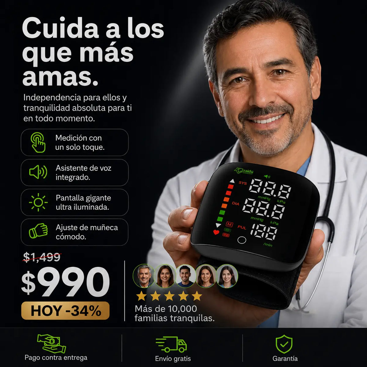 Brazalete Pulsómetro