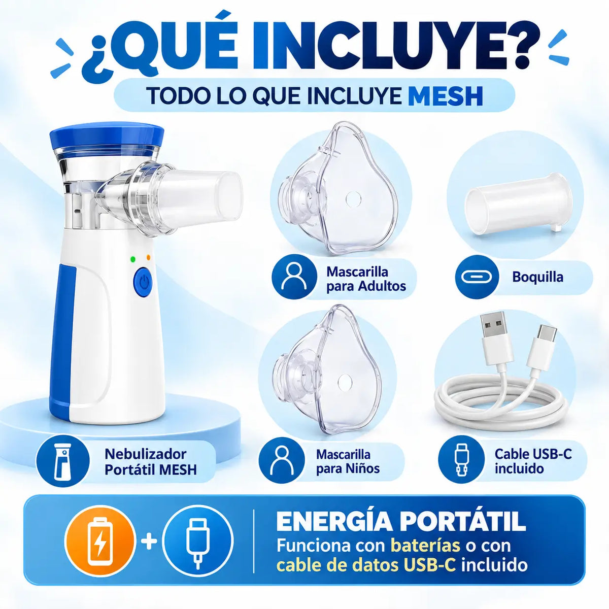 NEBULIZADOR PORTATIL