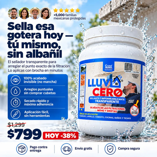 LLUVIA CERO POR LITRO