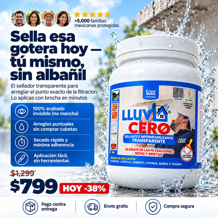 LLUVIA CERO POR LITRO