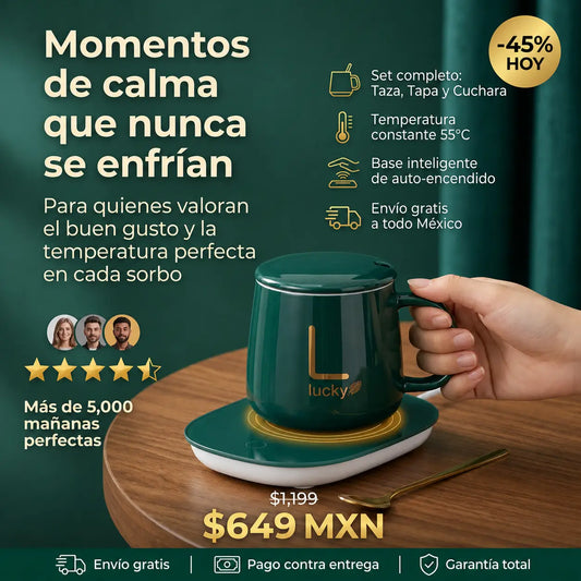 TAZASMART - TAZA CON BASE CALENTADORA